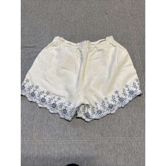 Lot Girls‎ 10-12 Crewcuts Shorts Frankie Chino Blue - Gap Eyelet Gaze White - Picture 9 of 9